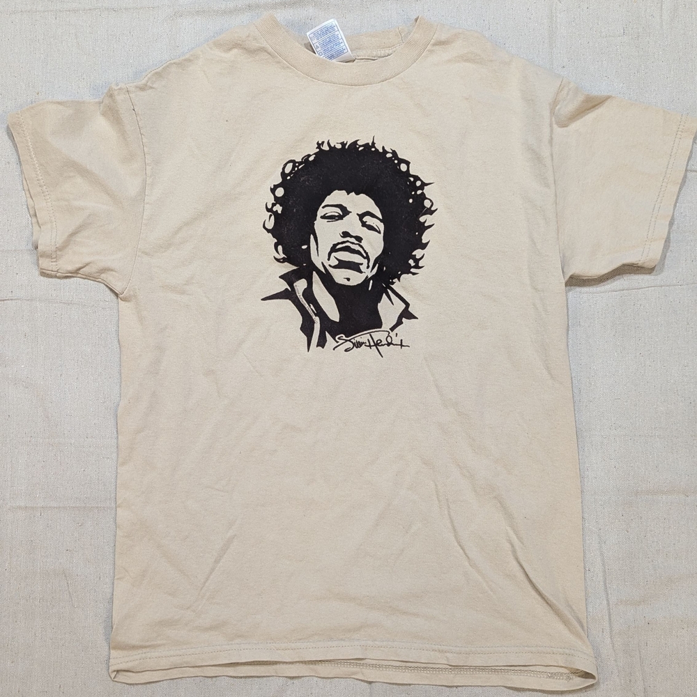 Jimi Hendrix - Tan Shirt - M - Tennessee River.
